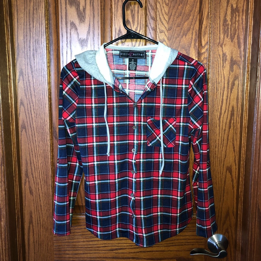 Flannel with Hood